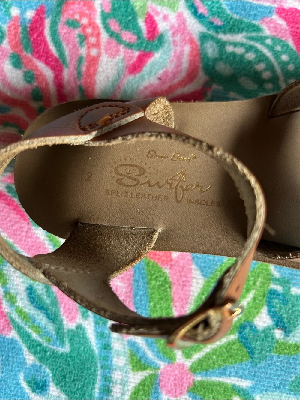Sun-San Sandals.